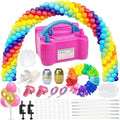 Balloon Arch Kit and Balloon Pump Electric, 12ft Wide Table Balloon Arch Stand by iRabey