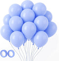 Voircoloria 105pcs Dusty Blue Party Latex Balloons, 12inch | by Voircoloria