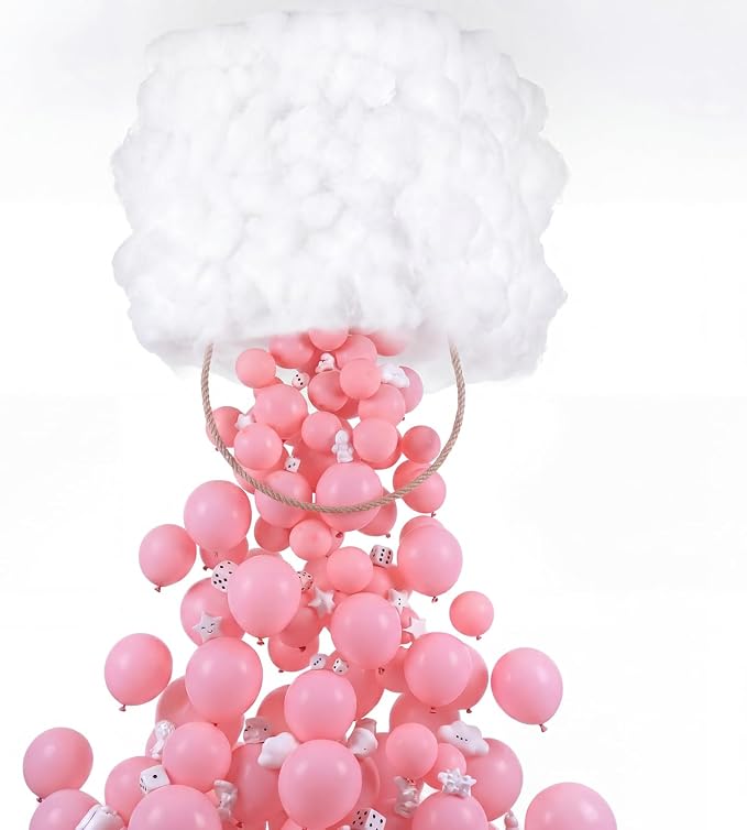 Cloud Gender Reveal Balloon Drop Box, Baby Shower Hanging Ornament | Twinkle by Unknown