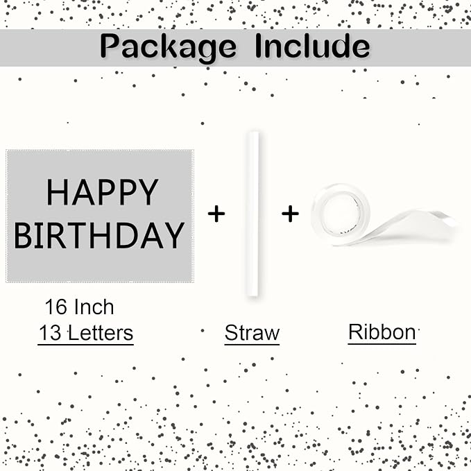 16 Inch Happy Birthday Balloon - Image 3
