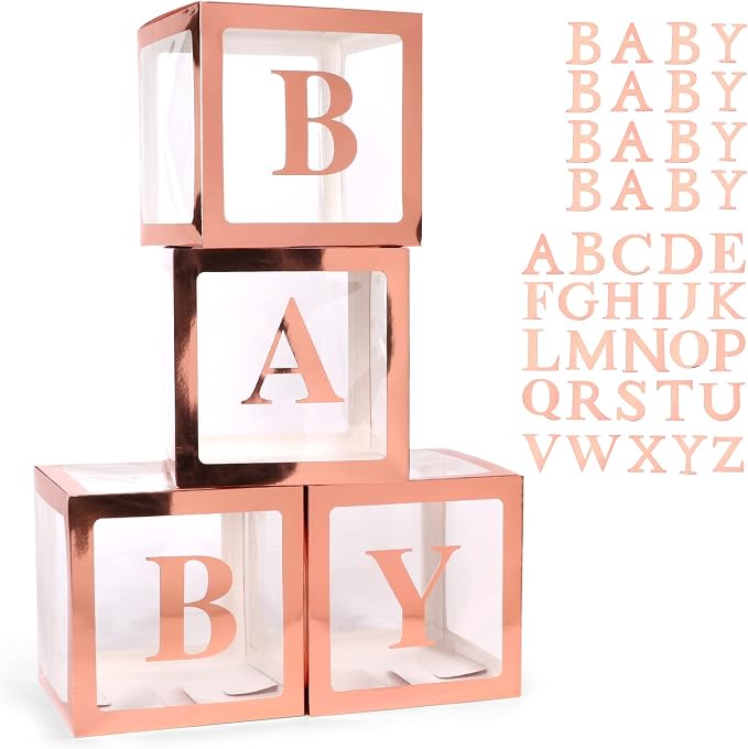 Voircoloria Baby Boxes with 42pcs Letters by Voircoloria