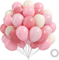 60pcs Pink and White Balloons 12inch by Unknown