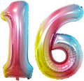 Number 16 Balloons for 16th Birthday Sweet 16 Party Decorations, 42 Inch Jumbo by GOER
