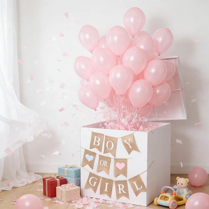 28in Giant Gender Reveal Gift Box - Image 6