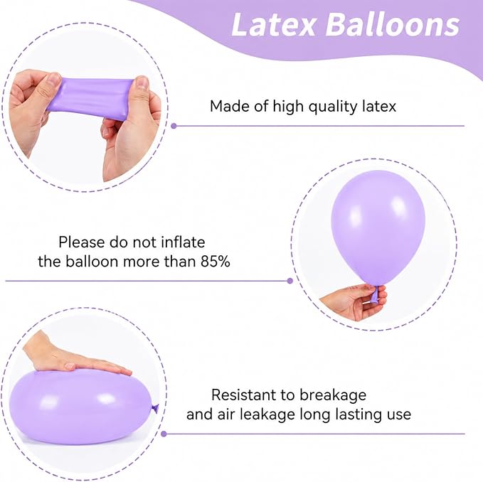 Pink and Purple Balloons - Image 3