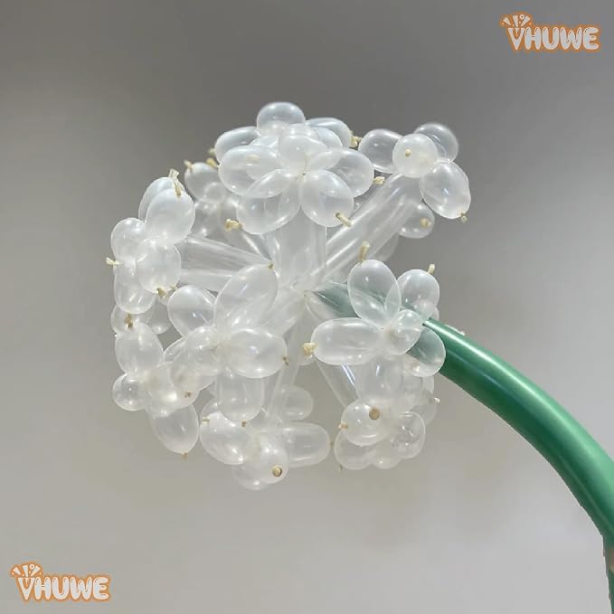 260 Balloons Dark Green, Thickened 100 Pack Long Balloons Twisting Skinny Magic - Image 4
