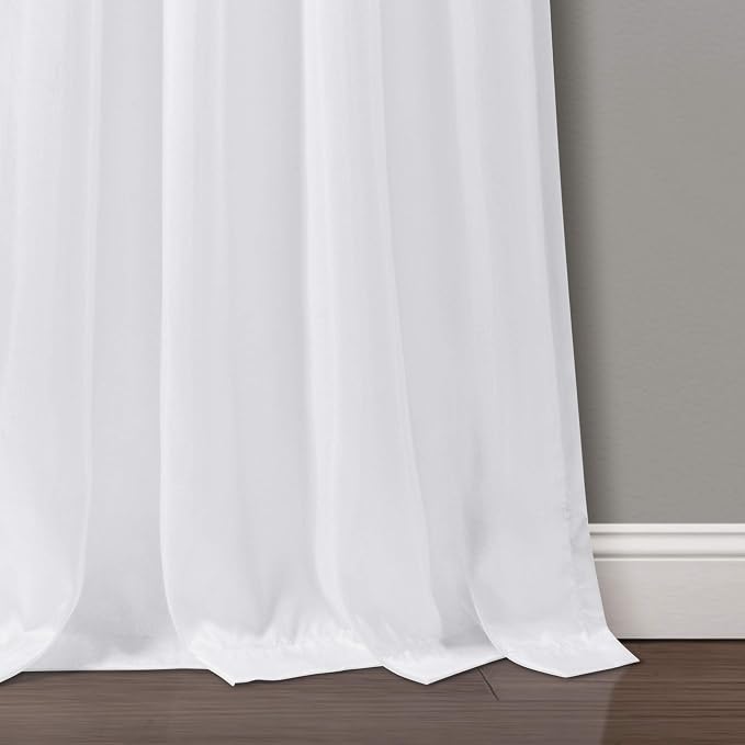 Lush Decor Night Sky Window Curtain Panel, Single 42"W x 84"L Black & White - Image 5