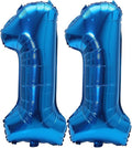 Number 11 Balloon Foil Mylar Balloons by YPSelected
