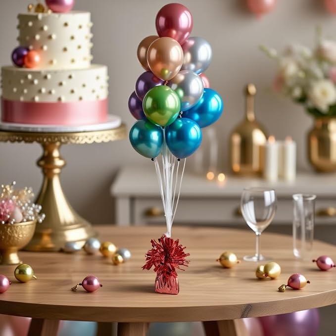 Balloon Weights Rose Gold 6Pcs | Perfect - Image 4