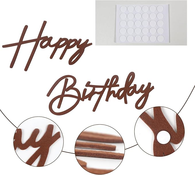 Happy Birthday Sign for Backdrop - Image 4