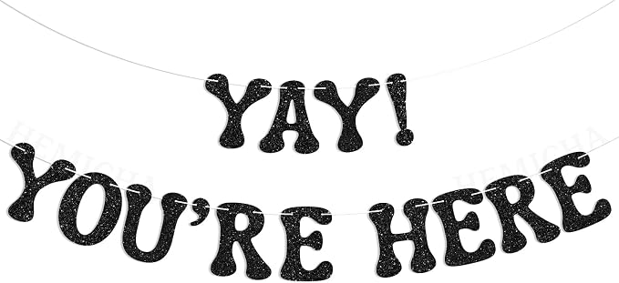Yay！You're Here Banner by Hemicha