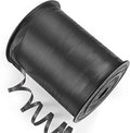 600 Yards Curling Ribbon Black, 1/5" Crimped Curling Ribbons | Ideal by Isaspire
