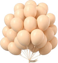 PartyWoo Nude Balloons 100pcs Apricot Boho Fall Color 12 Inch | Balloons by PartyWoo