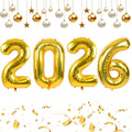 TONIFUL 2026 Graduation Balloons 42Inch Gold 2026 Number Balloons Aluminum Foil by TONIFUL