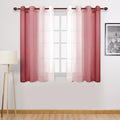 DWCN Ombre Sheer Curtains by DWCN