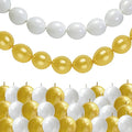 White and Gold Quick Link Balloons by af-tigonhw
