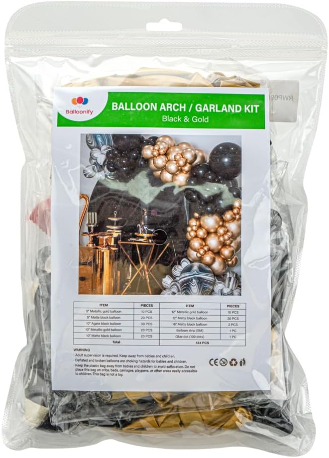 Restaurantware-Balloonify Balloon Garland Set, 1 Party Decoration Kit - Image 2