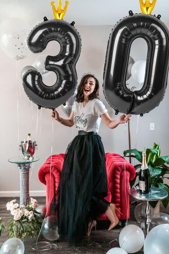 Black 9 Balloon - Image 7