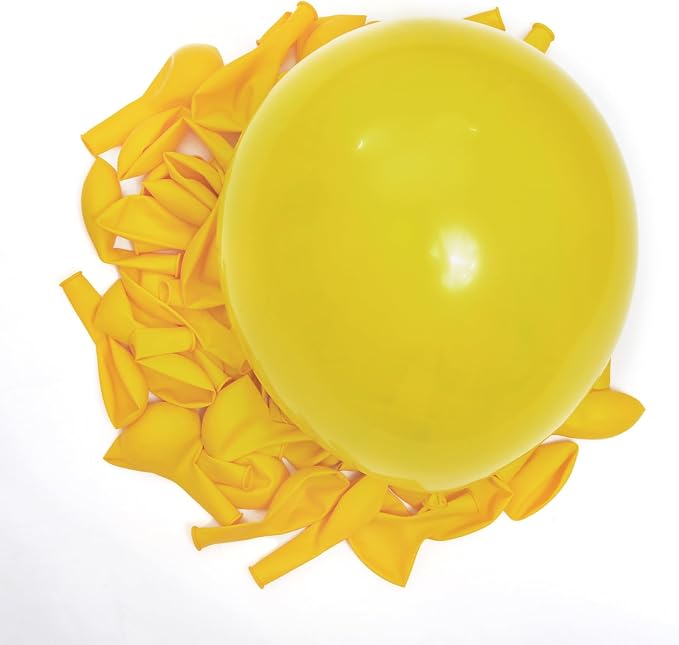 300 pack Yellow Balloons 12 Inch Yellow Latex Balloon Bulk - Image 4