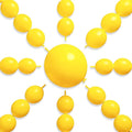 PartyWoo Yellow Linking Balloons 100pcs 12 Inch Yellow Link Balloons | by PartyWoo