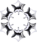 24 Pcs 18" Silver Star Balloons Foil Balloons Mylar Balloon by Unknown