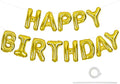 TONIFUL 16 Inch Gold Happy Birthday Balloons Banner Decoration by TONIFUL