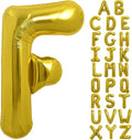 TONIFUL 40 Inch Large Gold Letter F Foil Balloons Alphabet Balloons | Giant by TONIFUL