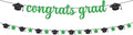 KatchOn Glitter Congrats Grad Banner 10 Feet | Pre-Strung, Congratulations by KatchOn