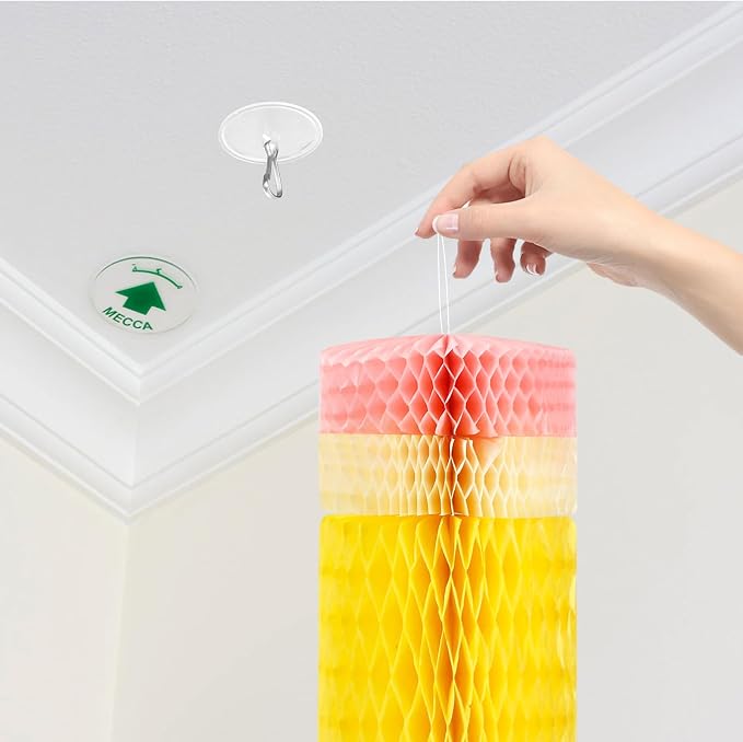 20-Pack Self-Adhesive Ceiling Hooks - Image 7