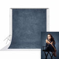 UrcTepics 8×16 ft Denim Blue Fabric Photo Backdrops, Classic Abstract Texture by UrcTepics