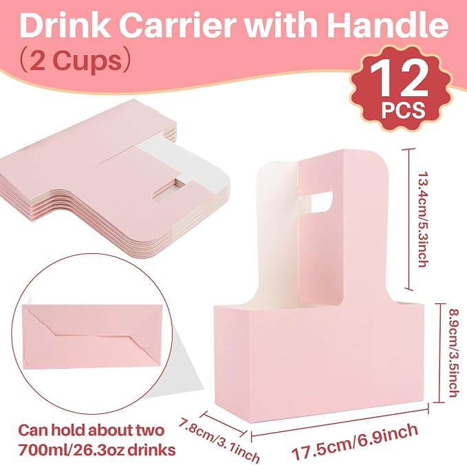 MAQIHAN 2 Cup Drink Carrier - Image 2