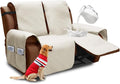 XINEAGE Water Resistant Recliner Cover, 2 Seat Loveseat Covers by XINEAGE