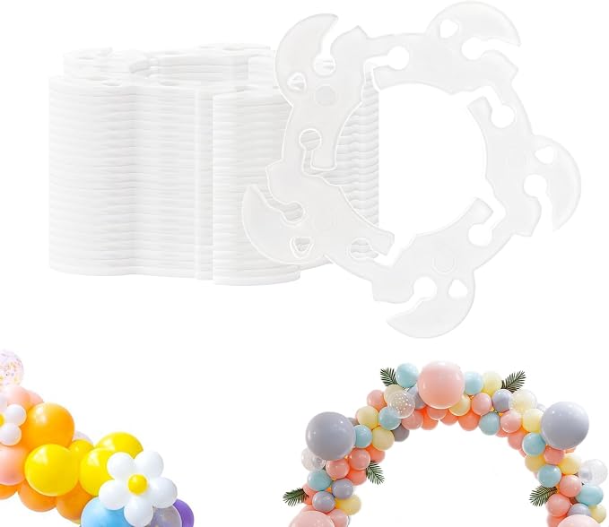 50PCS Balloon Arch Clips，Plastic Balloon Clips by Unknown