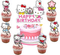 25PCS Cake Toppers Cupcake Toppers Cake Decorations Birthday Party Supplies by Unknown
