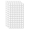 Glue Dots Double Sided 300 PCS, 0.79 Inch Clear Sticky Tack, Transparent by Duccinp