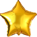 18" Gold Star Shaped Foil Balloons Mylar Helium Balloons by Adeer