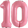 Number 10 Balloon Foil Mylar Balloons by YPSelected