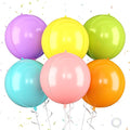 22 Inch Colorful Balloons 4D, Giant Round Ball Balloons by Saxuxu