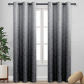 DWCN Ombre Blackout Curtains for Bedroom by DWCN