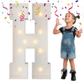 3FT Marquee Light Up Letters, Large Marquee Letters, Mosaic Balloon Frame by MerryMosaics