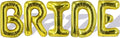 Gold Bride Balloons Wedding Balloon 40 Inch Letter Bachelorette Balloons by Unknown