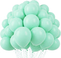 Voircoloria 110pcs Mint Green Pastel Green Latex Party Balloons, 12inch | by Voircoloria