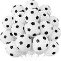Soccer Balloons, 12 Inch Latex Balloons by Adeyoo