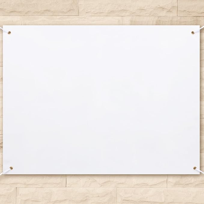 Zonon Large Blank Banners And Signs Polyester Oxford Cloth Sublimation Banner by Zonon
