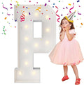 4FT Marquee Light Up Letters, Large Marquee Letters, Big Letters by MerryMosaics