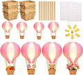 Palmhill 8 Sets 11.8" Hot Air Balloon Decorations Lanterns by Palmhill