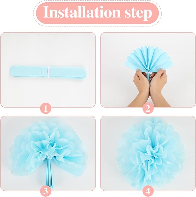 BestoFun 16Pcs Pastel Party Decorations - Image 2