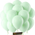 Pro Duralatex Pastel Green Extra-Thick Balloons 100 Pack 12 inch | Round Green by Bezente