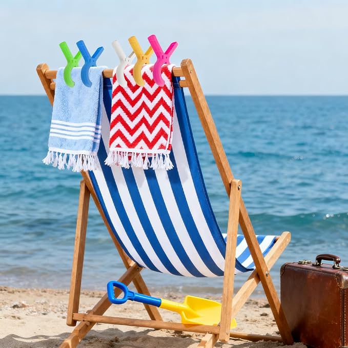 20 Pack Large Beach Towel Clips - Image 4
