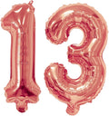 Number 13 Balloon Foil Mylar Balloons by YPSelected